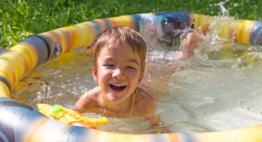 Dječji bazeni za davanje: more užitka za djecu
