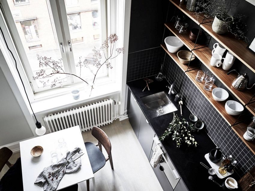 Mali kuhinjski dizajn 6 m²: fotografije najljepših interijera