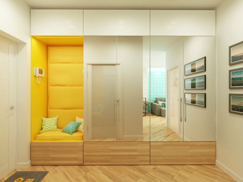 Dizajn hodnika: fotografija unutrašnjosti malog hodnika