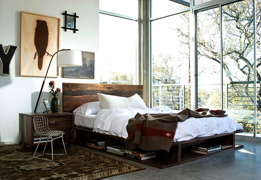 Spavaća soba dizajn: fotografija modernog interijera, zanimljiv stilski domjenke