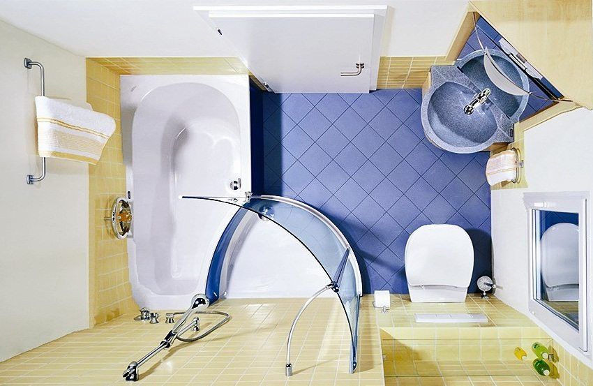 Foto popravak kupaonice male veličine: stvoriti kupaonicu mudro