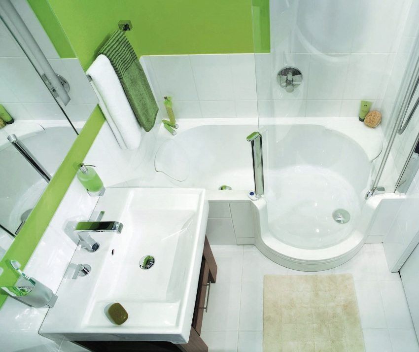 Foto popravak kupaonice male veličine: stvoriti kupaonicu mudro