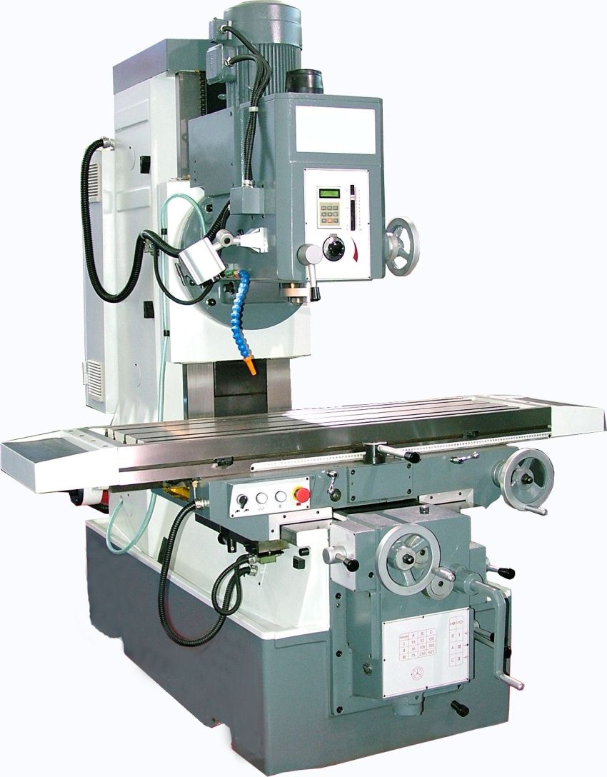 Stroj za glodanje metala: klasifikacija i karakteristike opreme