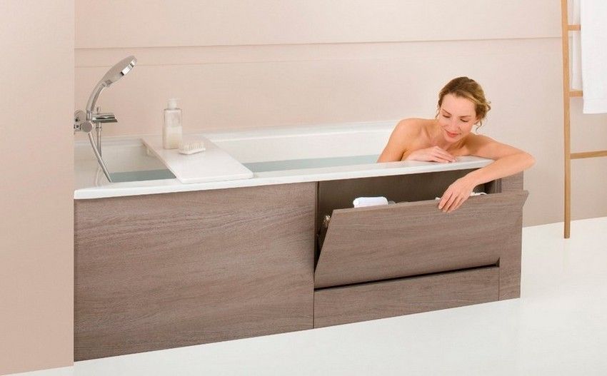 Ekran za kupanje: fotografije najboljih modela i nijansi instalacije