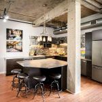 Kuhinja u stilu potkrovlja: ideje za stvaranje industrijske kratkoće u interijeru
