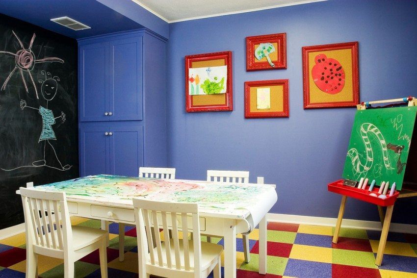 Mekani pod za dječje sobe: lijep, udoban i siguran