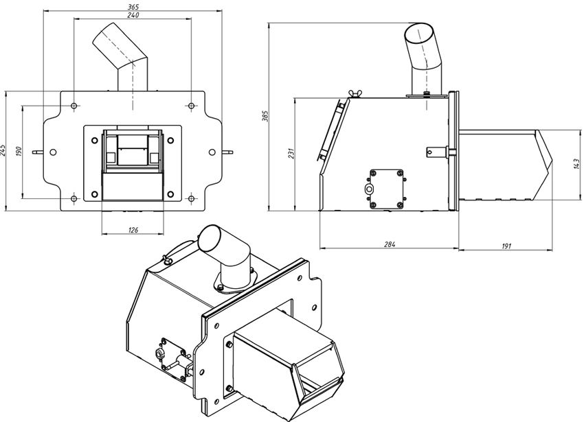 Uređaj za izradu peleta za samostalan rad: brzu montažu i automatizaciju procesa