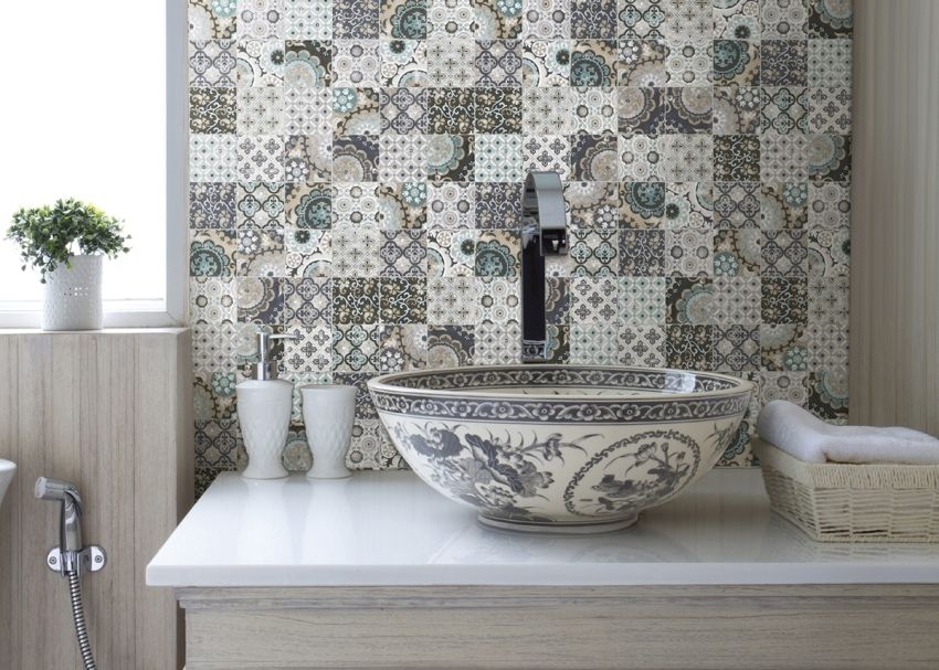 Mozaik pločica za kupaonicu: sorte, dizajn i stil