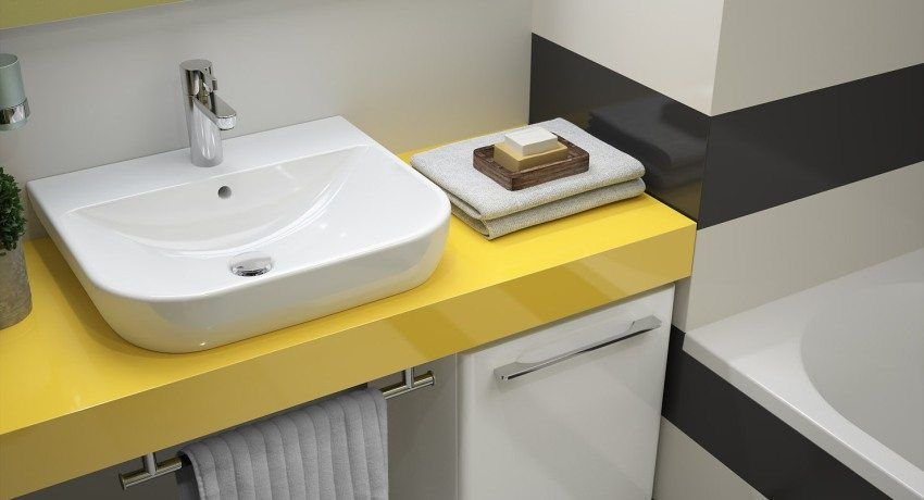 Pošiljka sudopera na pultu: stil i praktičnost korištenja
