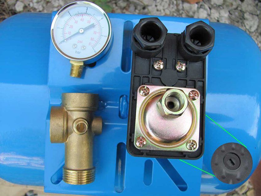 Prekidač tlaka za hidroakumulator: kako pravilno instalirati i konfigurirati