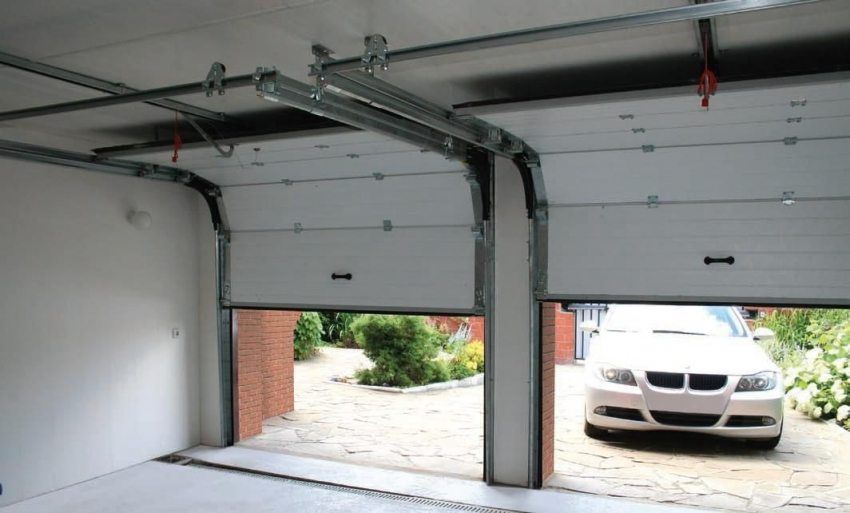 Sekcijska vrata do garaže: veličina i cijena praktičnih izvedbi