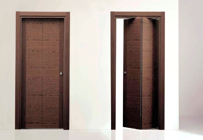 Sklopiva unutarnja vrata: originalni dizajn i ušteda prostora