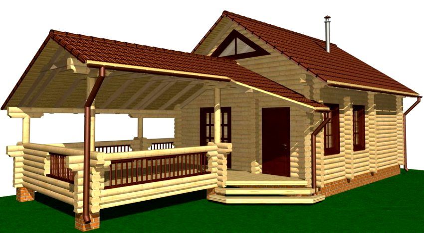 Terase i verande do kuće, foto projekti i opcije dizajna