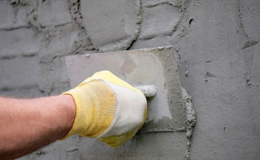 Video zidovi od žbuke čine cementni malter