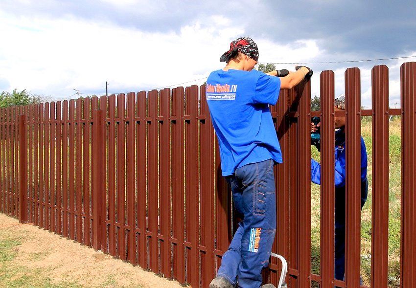 Ograda od metalne ograde: fotografije urednih ograda