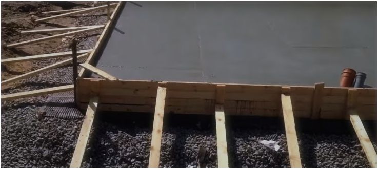 izlijevanje temelja betonom